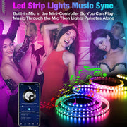 Led_Lights_50ft/65.6ft/100ft/130ft_Smart_APP_Control_Music_Sync_Strip_Lights_RGB_Color_Changing_Strips_with_Remote,_for_Bedroom_Kitchen_and_Party