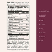 Nature's_Bounty_Optimal_Solutions_Hair,_Skin_&_Nails_Vitamin_Gummies_with_Biotin,_2500_mcg,_Strawberry,_80_Count,_40_Total_Servings