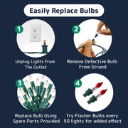 PREXTEX_100_Count_Clear_Christmas_Lights_-_Ultra_Bright_String_Lights_with_Green_Wire_for_Indoor_and_Outdoor_Use,_Christmas_Trees,_Holidays,_Patios_and_Garden