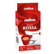 Lavazza_Qualita_Rossa_Ground_Coffee,_Medium_Roast,_Arabica_and_Robusta_Blend,_8.8_oz_Brick