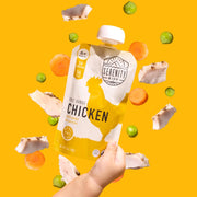 Serenity_Kids_6+_Months_Baby_Food_Pouches_Puree_Made_With_Ethically_Sourced_Meats_&_Organic_Veggies_|_3.5_Ounce_BPA-Free_Pouch_|_Free_Range_Chicken,_Pea,_Carrot_|_1_Count