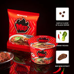 MEP_Black_Pepper_and_Beef_Flavor,_Instant_Korean_Ramen_noodles,_Spicy_Ramyeon_Noodle_Soup_[4.23_OZ_(120g)_x_4_Bags]