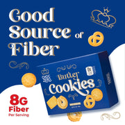 ChocZero_Keto_Butter_Cookies_-_Sugar_Free_Danish_Shortbread_-_Gluten_Free,_Low_Carb_-_8oz,_(Pack_of_1)