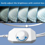 phopollo_White_LED_Strip_Lights,_16.4ft/20FT/25FT/50FT_Dimmable_Daylight_White/Warm_White_Led_Light_Strip,_LEDs_Flexible_Led_Lights_for_Bedroom,_Mirror,_Kitchen_Decoration