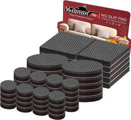 Yelanon_Non_Slip_Furniture_Pads_-56_pcs（1+2）”_Furniture_Grippers,_Non_Skid_Furniture_Legs,Self_Adhesive_Rubber_Furniture_Feet,_Anti_Slide_Furniture_Hardwood_Floor_Protector_for_Keep_Couch_Stoppers