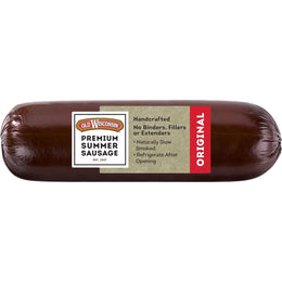 Old_Wisconsin_Premium_Summer_Sausage,_100%_Natural_Meat,_Charcuterie,_Ready_to_Eat,_High_Protein,_Low_Carb,_Keto,_Gluten_Free,_Original_Flavor,_8_Ounce