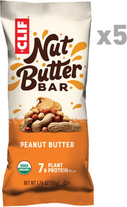 CLIF_Nut_Butter_Bar_-_Peanut_Butter_-_Filled_Energy_Bars_-_Non-GMO_-_USDA_Organic_-_Plant-Based_-_Low_Glycemic_-_1.76_oz._(5_Pack)