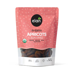 Elan_Organic_Sun-Dried_Apricots,_7_oz,_Dried_Fruits,_No_Sulphites,_No_Sugar_Added,_Non-GMO,_Vegan,_Gluten-Free,_Kosher,_Naturally_Sweet_Snacks,_Turkish_Apricots