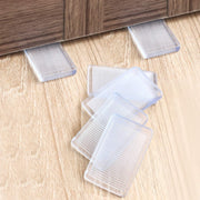 8_Pcs_Plastic_Clear_Table_Shims,_Level_Wedge_for_Home_Furniture,_Have_Extreme_Weight_Capacity,_Weather_Resistant,_Levelers_for_Wobbly_Uneven_Floors_Fixing_Toilet_Leveling_(Transparent)