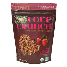 Love_Crunch_Organic_Dark_Chocolate_&_Red_Berries_Granola,_11.5_oz_(Pack_of_1),_Non-GMO,_Fair_Trade,_by_Nature's_Path