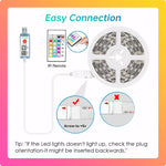 CHARKEE_LED_Lights_25ft/50ft/100ft_USB-Powered,_Music_Sync_RGB_LED_Strip_Lights_for_Bedroom/TV_Backlight/Gaming_Lighting,_Color_Changing_Bluetooth_Led_Lights_IR_Remote&App_Control
