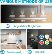 LED_Puck_Lights_with_Remote_Control,_Wireless_Under_Cabinet_Lighting,Color_Changing_Lights_with_Dimmer_and_Timer,_AAA_Battery_Operated_Powered_Push_Night_Lights_(3/6/12_Pack_Black)