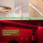 2m/6.6FT_Battery_Powered_Led_Strip_Lights,_LED_Strip_with_24_Keys_Remote_Control,_RGB_Led_Rope_Lights_for_Party_and_DIY_Decoration-_1_PACK/2_PACK