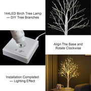 144_LED_Artificial_Lamp_with_Timer,_DIY_Birch_Tree_With_Lights,_USB/Battery_Powered,_Fairy_Light_Spirit_Tree_for_Table_Home_Wedding_Bedroom_Christmas_(Warm_White)