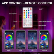 TV_LED_Strip,_3.28ft/6.56ft/9.84ft/13.2ft/16.4ft/32.8ft/50ft/65ft_Smart_RGB_LED_Lights_for_TVs,_Music_Sync_Bluetooth_App_&_Remote_Control,_USB-Powered_for_Gaming,_Bedroom,_PC,_Home_Theater