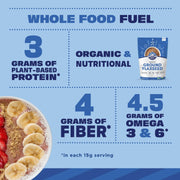 Manitoba_Harvest_Organic_Ground_Flaxseed,_3g_Plant_Based_Protein_and_4.5g_Omegas_3_&_6_per_15g_Serving_-_Perfect_for_Smoothies,_Yogurt_&_Cereal_-_Non-GMO,_Organic,_Vegan,_14oz_(Pack_of_1)