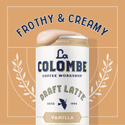 La_Colombe_Vanilla_Draft_Latte_-_9_Fl._Oz._4_Pack_-_100%_Arabica,_Single-Origin,_Brazilian_Cold_Brew_Coffee_with_Lactose-Free_Foamy_Milk,_Premium_Coffee_On_the_Go,_115mg_Natural_Caffeine