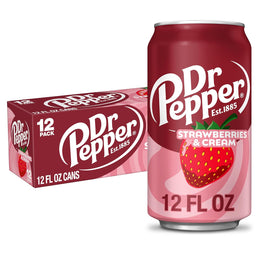 Dr_Pepper_Strawberries_and_Cream_Soda,_12_fl_oz_cans,_12_Pack