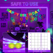 50_Ft/66FT_Black_Light_Strip_&_Remote,_900LEDs,_Dimmable_12V_Flexible_Black_Lights_for_Glow_Party,_Bedroom,_Hallween,_Fluorescent_Tapestry_Poster,_3_Light_Modes,_Non-Waterproof