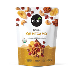 Elan_Organic_Oh_Mega_Mix,_4.8_oz,_Vegan_Dark_Chocolate,_Dried_Fruits_(Cranberries_&_Banana_Chips),_Nuts_(Chia_Walnuts_&_Roasted_Cashews),_Non-GMO,_Gluten-Free,_Vegan,_Guilt-Free_Snacks
