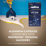 Lavazza_Super_Crema_Aluminum_Capsules_Compatible_with_Nespresso*_Original_Machines,_Medium_Roast,_Arabica_and_Robusta_Blend_(10_Capsules)