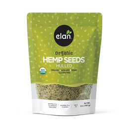 Elan_Organic_Hulled_Hemp_Seeds,_5.8_oz,_Shelled_Hemp_Seeds,_Raw_Hemp_Hearts,_No_Additives,_Non-GMO,_Vegan,_Gluten-Free,_Source_of_Omega-3_&_Omega-6,_High_in_Protein