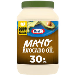 Kraft_Mayo_with_Avocado_Oil_Reduced_Fat_Mayonnaise_-_Classic_Creamy_Condiment_for_Sandwiches_and_Salads,_Made_with_Cage-Free_Eggs,_For_a_Keto_and_Low_Carb_Lifestyle,_30_fl_oz_Jar