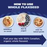 Manitoba_Harvest_Whole_Organic_Flaxseed,_5g_Plant_Based_Protein_and_9g_Omegas_3_&_6_per_30g_Serving_-_Perfect_for_Smoothies,_Yogurt_&_Cereal_-_Non-GMO,_Organic,_Vegan,_10oz_(Pack_of_1)