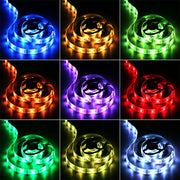 3.3FT/6.6_ft_Battery_Powered_LED_Strip_Lights,_Flexible_Color_Changing_RGB_LED_Light_Strip,_TV_Backlight_Background_Lighting