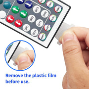 KEXU_44_Key_RGB_LED_Strip_Lights_IR_Remote_Control,Remote_Receiver_for_RGB_LED_Light_Strip,_24V_Power_Adapter_for_LED_Lights_for_Bedroom