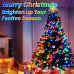 32ft/10M_100LED_Christmas_Tree_Lights,_8_Modes_Outdoor_Fairy_Lights,_Waterproof_Outdoor_String_Lights_Mains_Powered_for_Bedroom,_Garden,_Party,_Wedding,_Christmas_Decoration