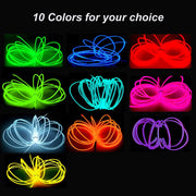 MaxLax_EL_Wire,_Portable_Battery_Pack_Neon_Light_Strip_360°_Cuttable_Glowing_Rope_Lights_for_Parties,_Halloween,_DIY_Decoration