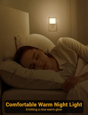 JandCase_Night_Lights_Plug_into_Wall_2_Pack,_Plug_in_Night_Light_with_Dusk-to-Dawn_Light_Sensor,__Warm_White/Daylight/Red/Amber/Blue_White_0.3W,_LED_Nightlight_for_Bathroom,_Adult,_Hallway