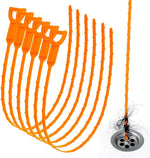 25_Inch_Snake_Drain_Clog_Remover_Tool,_6PCS_Hair_Drain_Cleaner_Tool,_Hair_Cather_Shower_Drain_Tool,_Drain_Auger_hair_Cleaning_Tool_for_Shower_Kitchen_Sink_Bath_Tub_Bathroom