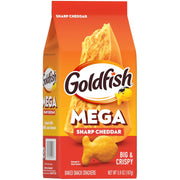 Goldfish_Mega_Bites_Sharp_Cheddar_Cheese_Crackers,_5.9_Oz_Bag