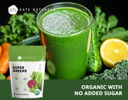 Kate_Naturals_Organic_Super_Greens_Powder._Daily_Greens_Superfood_Blend_with_Probiotics_&_Fiber_for_Smoothies_and_Juice_(30_Servings,_8oz,_Natural)