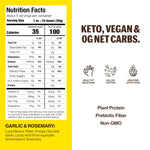 BRAMI_Lupini_Beans_Snack,_Garlic_&_Rosemary,_7g_Plant_Based_Protein,_0g_Net_Carbs,_Vegan,_Vegetarian,_Keto,_Mediterranean_Diet,_Non_Perishable,_5.3_Oz