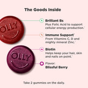 OLLY_Women's_Multivitamin_Gummy,_Vitamins_A,_D,_C,_E,_Biotin,_Folic_Acid,_Adult_Chewable_Vitamin,_Berry_Flavor,_45_Day_Supply_-_90_Count