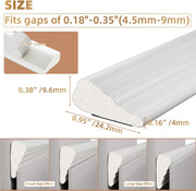 118”_Wedge-Shape_Foam_Window_Weather_Stripping_Door_Seal_Strip,Soundproofing_Frame_Winter_Insulation_Tape_for_Exterior_Front_Door,Noise_Cancelling_Window_Inserts,Door_Gap_Filler_Light_Blocker,White