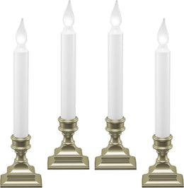 612_Vermont_LED_Battery_Operated_Window_Candles_with_Timer,_Bright_Hot_Spot,_VT-1506P-4_(Pack_of_4,_Pewter)