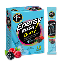 4C_Energy_Rush_Stix,_Berry_1_Pack,_18_Count,_Single_Serve_Water_Flavoring_Packets,_Sugar_Free_with_Taurine,_On_the_Go_Bundle