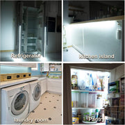 WOBANE_Motion_Sensor_Stair_Strip_Lights,Rechargeable_Motion_Activated_Closet_Light,Battery_Powered_LED_Strip,60_LEDs_Homelife_Bar_for_Bed,Pantry,Counter,Night_Light,Cabinet,6.56ft/16.4ft