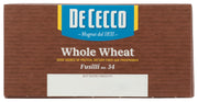 De_Cecco_Pasta_Fusilli_Whole_Wheat_Pasta,_13.25_oz