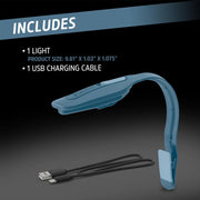 Energizer_Flex-R_LED_Rechargeable_Book_Light_for_Reading_in_Bed,_Reading_Light_with_Warm_LED_Color,_Long-Lasting_and_Lightweight,Blue