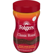 Folgers_Classic_Roast_Instant_Coffee,_8_Ounces