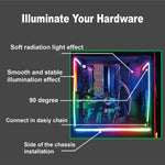 airgoo_Addressable_RGB_PC_LED_Strip,_AG-NEON-LS1_Diffused_Silicon_Rubber_Tube_Neon_Strip,_for_5V_3-pin_argb_Header_or_AG-DRGB16_SignalRGB_Controller(Not_Included),_Come_with_Magnetic_Brackets