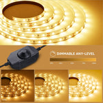 Lepro_LED_Strip_Light_White,_16.4Ft/32.8ft_Dimmable_Vanity_Lights,_3000K_Super_Bright_LED_Tape_Lights,_300_LEDs_SMD_2835,_Strong_3M_Adhesive,_Suitable_for_Home,_Kitchen,_Under_Cabinet,_Bedroom,_Warm_White