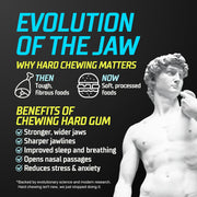 GYMGUM_Jawline_Gum_Ultra_Hard_Chewing_Gum_|_No_Calories,_No_Sugar,_No_Artificial_Sweeteners_|_Keto_Friendly_Mewing_Gum_for_Jawline_Training_&_Exerciser