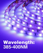 Onforu_32.8ft/65.6ft_LED_Black_Light_Strip_Kit,_600/1200__Units_Lamp_Beads,_12V_Flexible_Blacklight_Fixtures,_10m/20m_Ribbon,_Non-Waterproof_for_Glow_Party,_Indoor_Birthday,_Body_Paint,Halloween