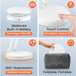 One_Fire_Cordless_Desk_Lamp,Dimmable_Small_Battery_Powered_Lights,3600mAh_Rechargeable_Wireless_Table_Lamp,Mini_Lamp&Portable_Light_for_Bed,Book_Reading,Home_for_Small_Spaces,Nail_Light,Craft,Office